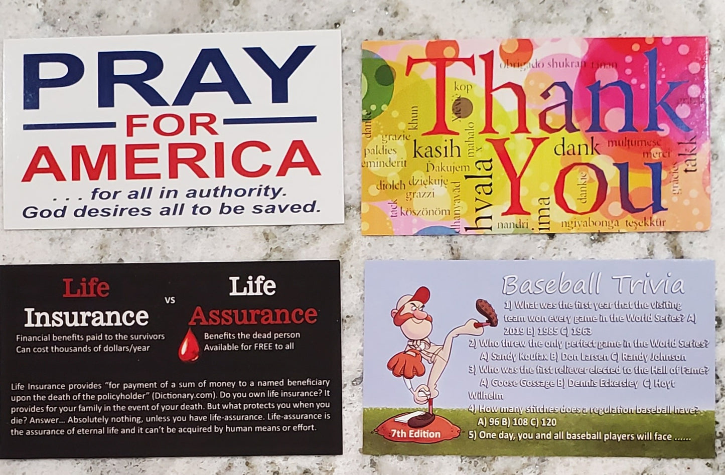 Tracts - Business Card