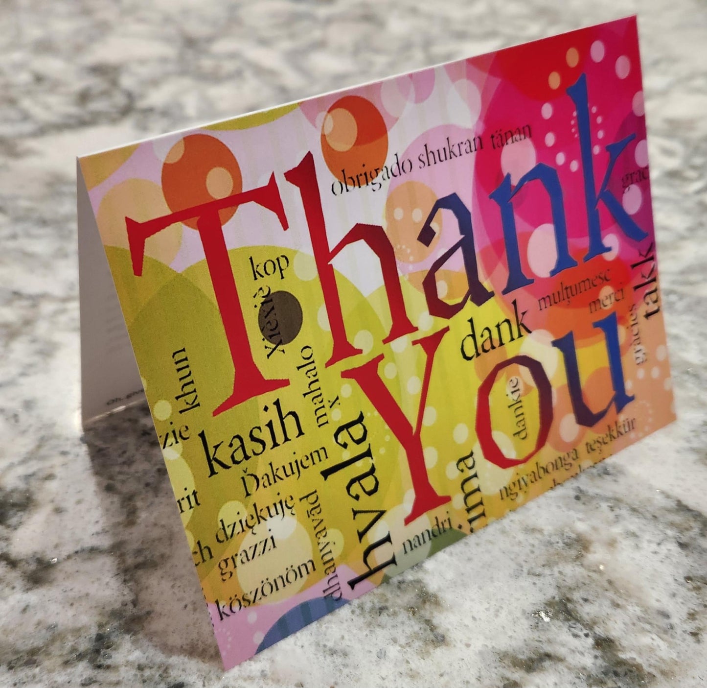 Thank You Greeting Card