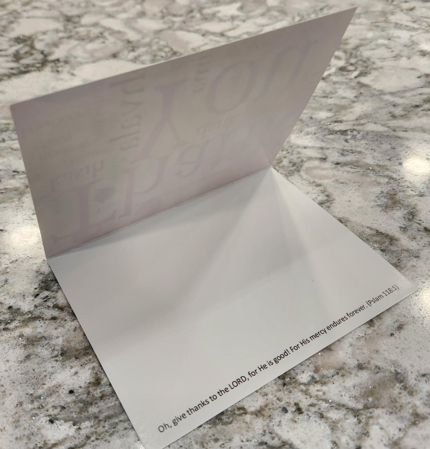 Thank You Greeting Card